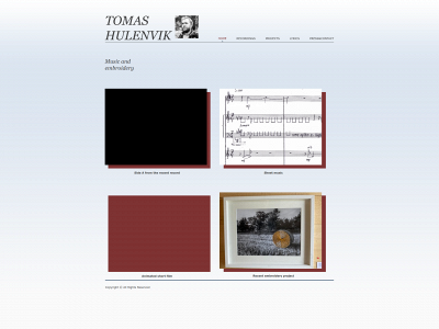 tomashulenvik.com snapshot