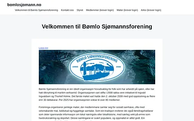 bomlosjomann.no snapshot