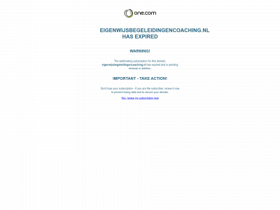 eigenwijsbegeleidingencoaching.nl snapshot