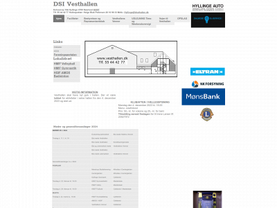 vesthallen.dk snapshot
