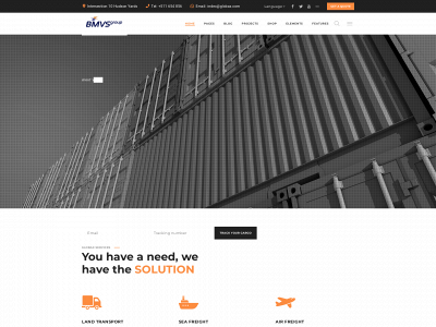 bmvslogistics.com snapshot