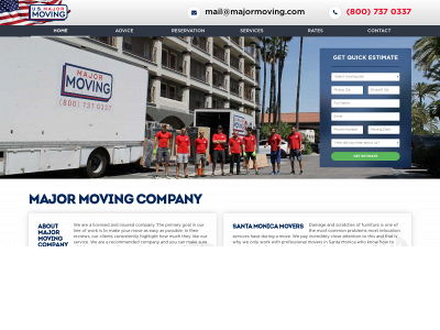 usmajormovers.com snapshot