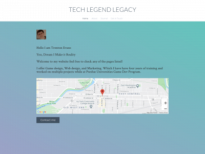 techlegendlegacy.com snapshot
