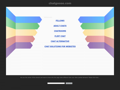 chatgoose.com snapshot