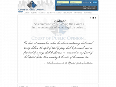 courtofpublicopinion.com snapshot