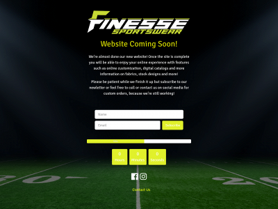 finessesportswear.com snapshot
