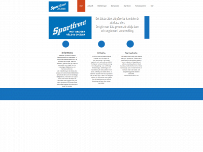 sportfront.se snapshot