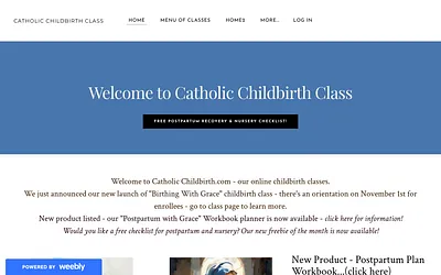 catholicchildbirthclass.weebly.com snapshot