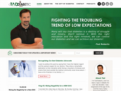 ataddiabetic.com snapshot
