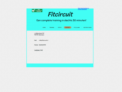 fitcircuit.nl snapshot