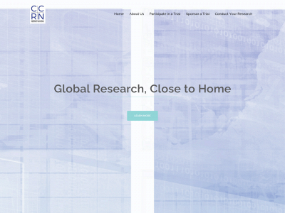 ccrnclinicalresearch.com snapshot