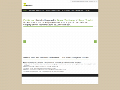 dieverhomeopathie.nl snapshot