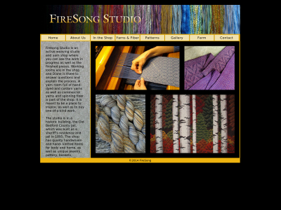 firesongstudio.com snapshot