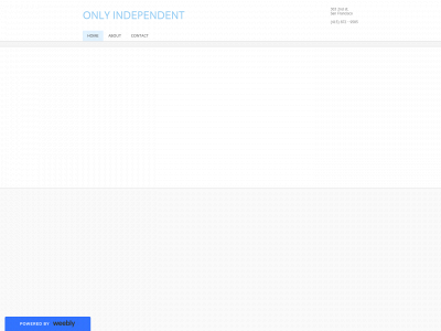 onlyindependent.weebly.com snapshot