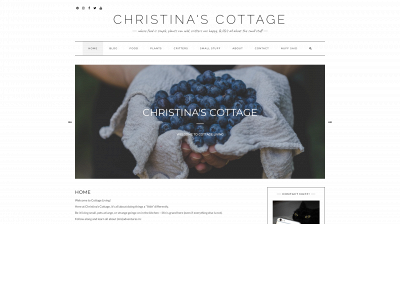 christinascottage.com snapshot