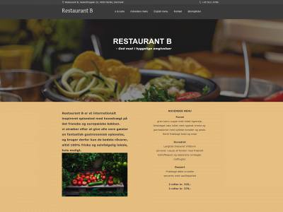 restaurantb.dk snapshot