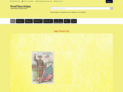 wiswallhouseantiques.com snapshot