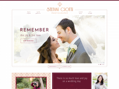stefaniciottiphotography.com snapshot