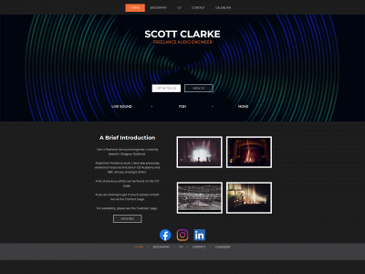 sclarkeaudio.co.uk snapshot