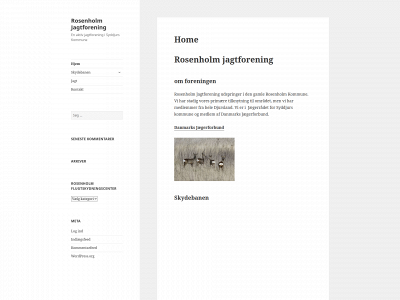 rosenholmjagtforening.dk snapshot