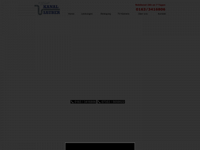 kanalsauber.de snapshot