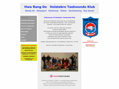 holstebro-tkd.dk snapshot