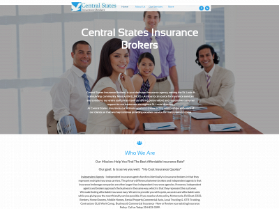 www.centralstatesinsurancebrokers.com snapshot