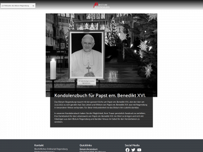 regensburg-trauert-um-papst-em-benediktxvi.de snapshot