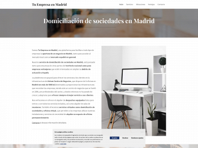 tuempresaenmadrid.com snapshot
