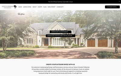 coldcreek.net snapshot