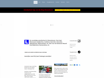rijschooljaapvandenberg.nl snapshot