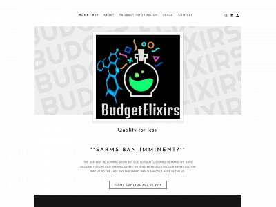 budgetelixirs.com snapshot