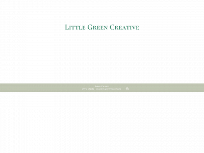 littlegreencreative.com snapshot