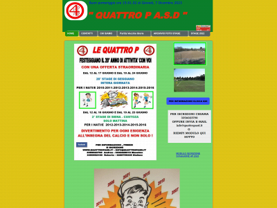quattropasd.it snapshot