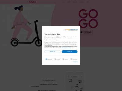 gogoescooter.com snapshot