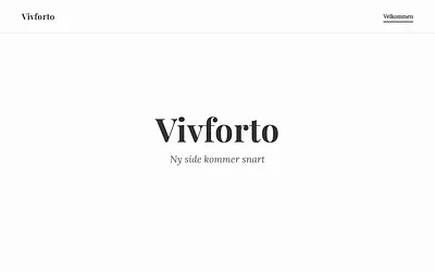 vivforto.dk snapshot