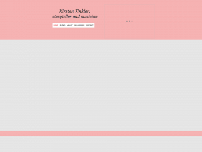 kirstentinklermusicandstories.com snapshot