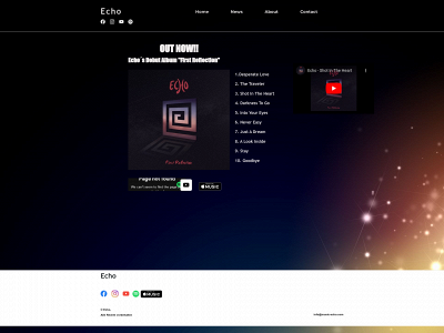 music-echo.com snapshot