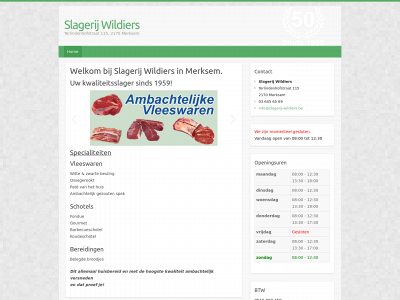 slagerij-wildiers.be snapshot