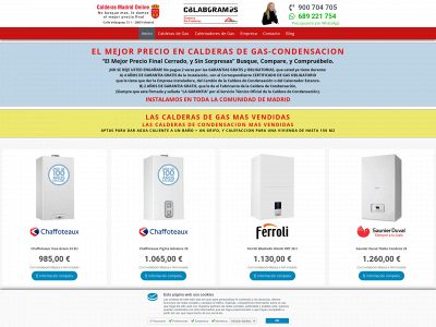 calderasmadridonline.es snapshot