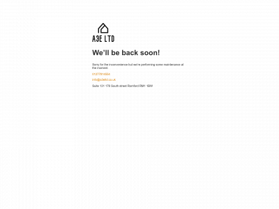 a3eltd.co.uk snapshot