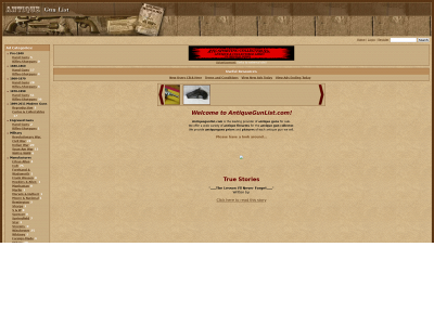 antiquegunlist.com snapshot