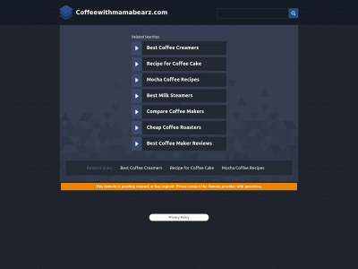 coffeewithmamabearz.com snapshot