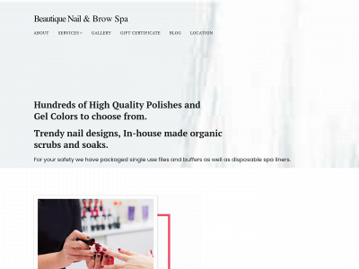 beautiquenailbrow.com snapshot