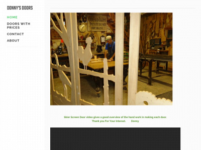 www.donnysdoors.com snapshot