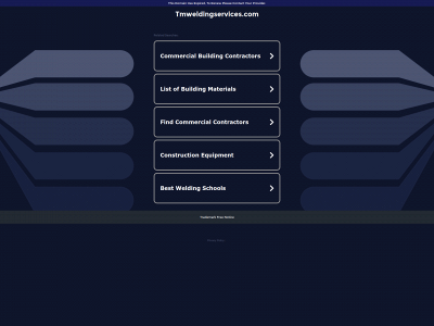www.tmweldingservices.com snapshot