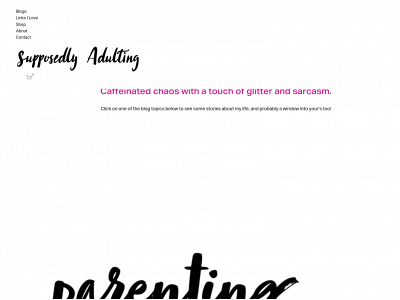 supposedlyadulting.com snapshot