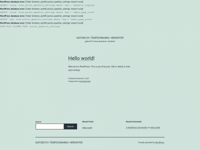 birdwater.org snapshot