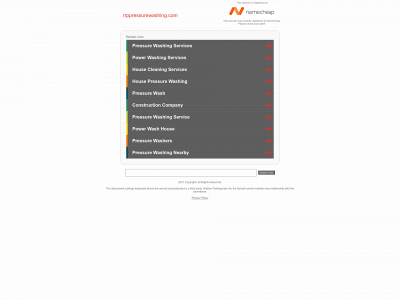 rrppressurewashing.com snapshot