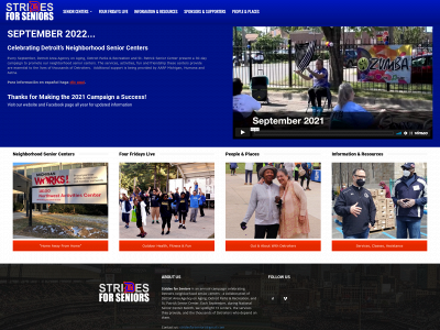 stridesforseniors.org snapshot